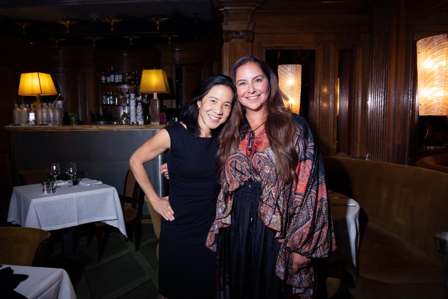 Angela Duckworth and Dina Geha