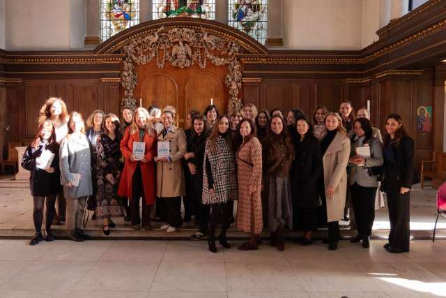 Group photo at St James's Piccadilly